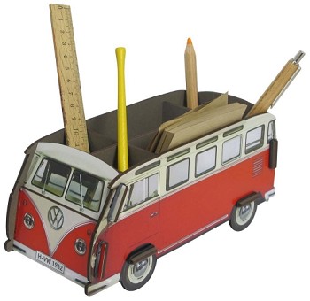 pennenbeker VW-bus, rood